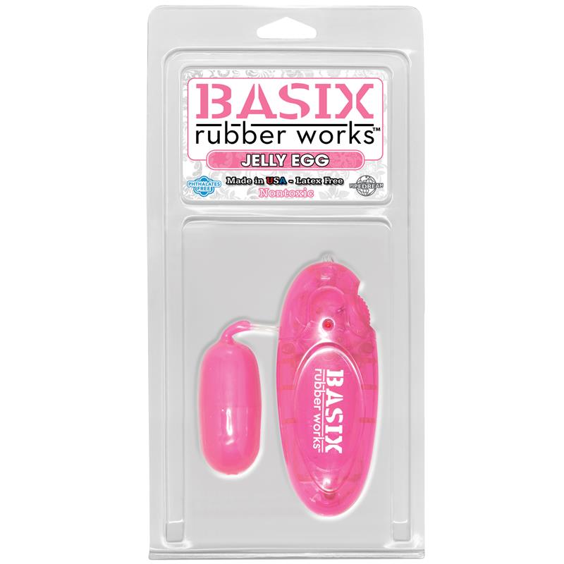 Huevo Vibrador Jelly Rosa