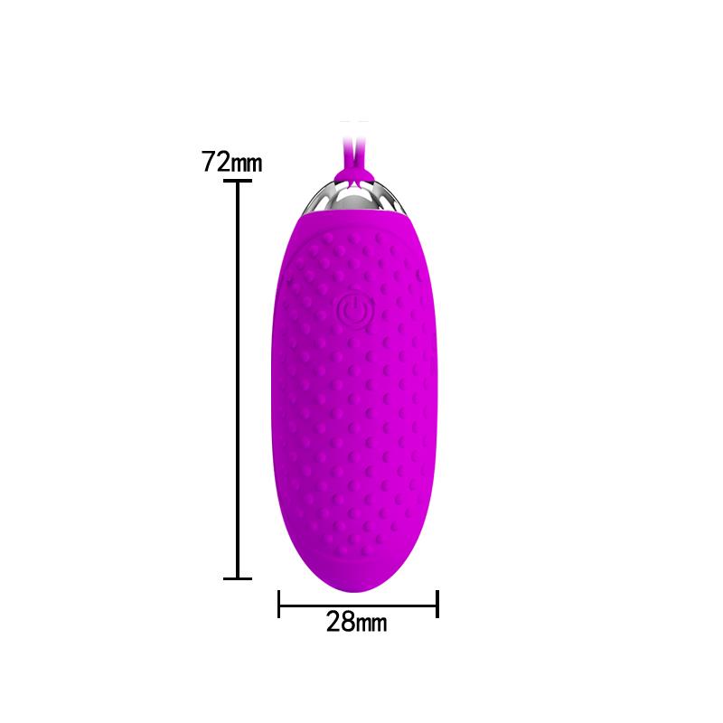 Huevo Vibrador Joanna USB Purpura 5