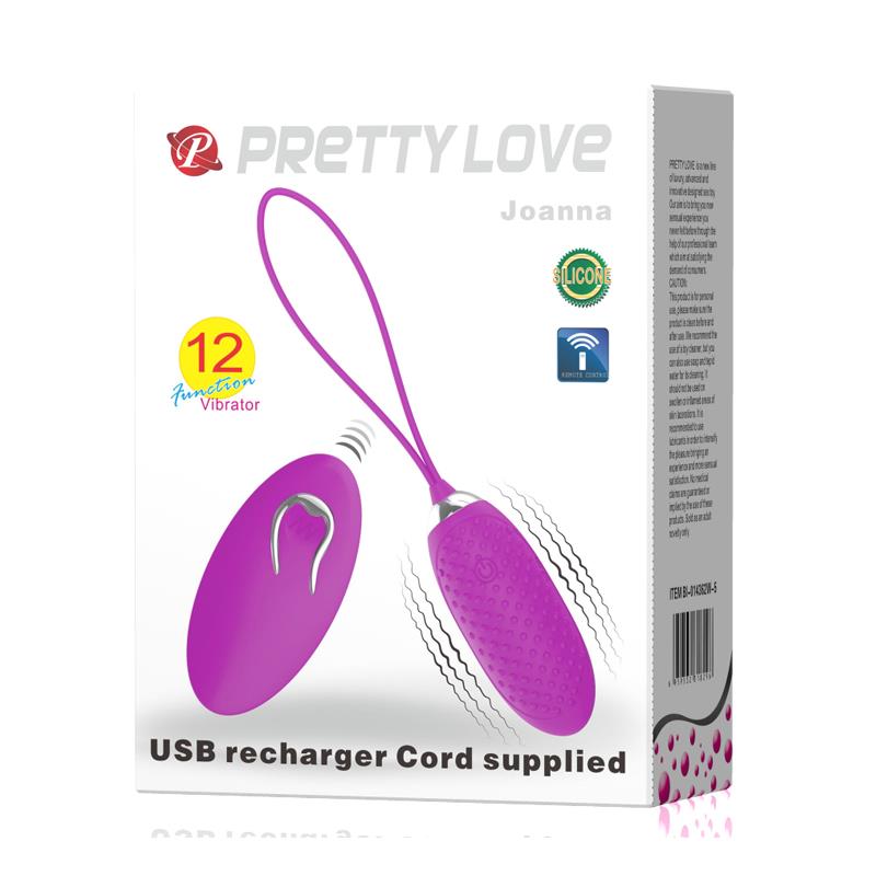 Huevo Vibrador Joanna USB Purpura 8