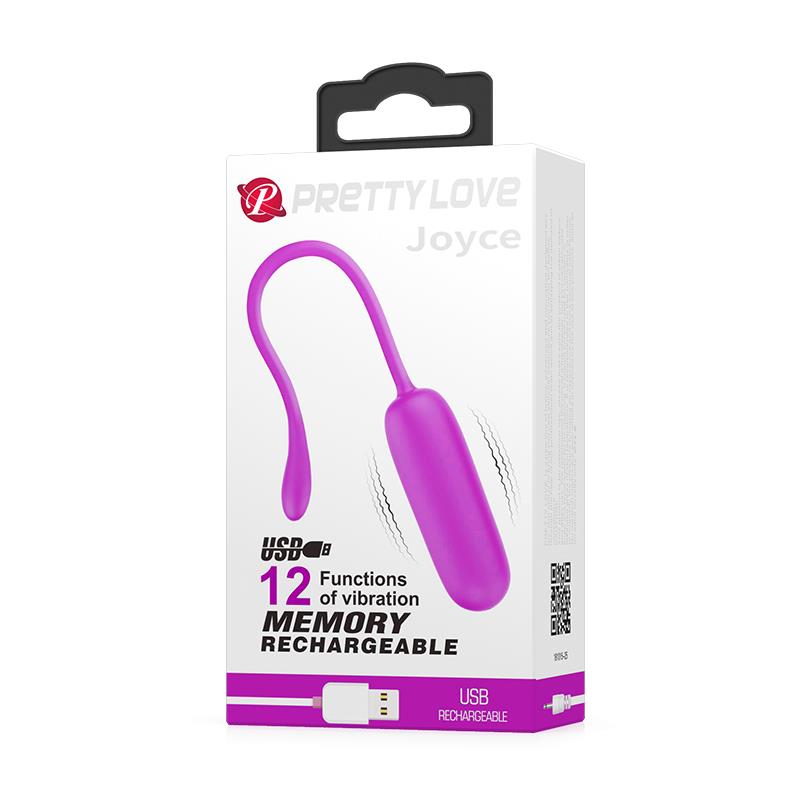 Huevo Vibrador Joyce Silicona USB 8