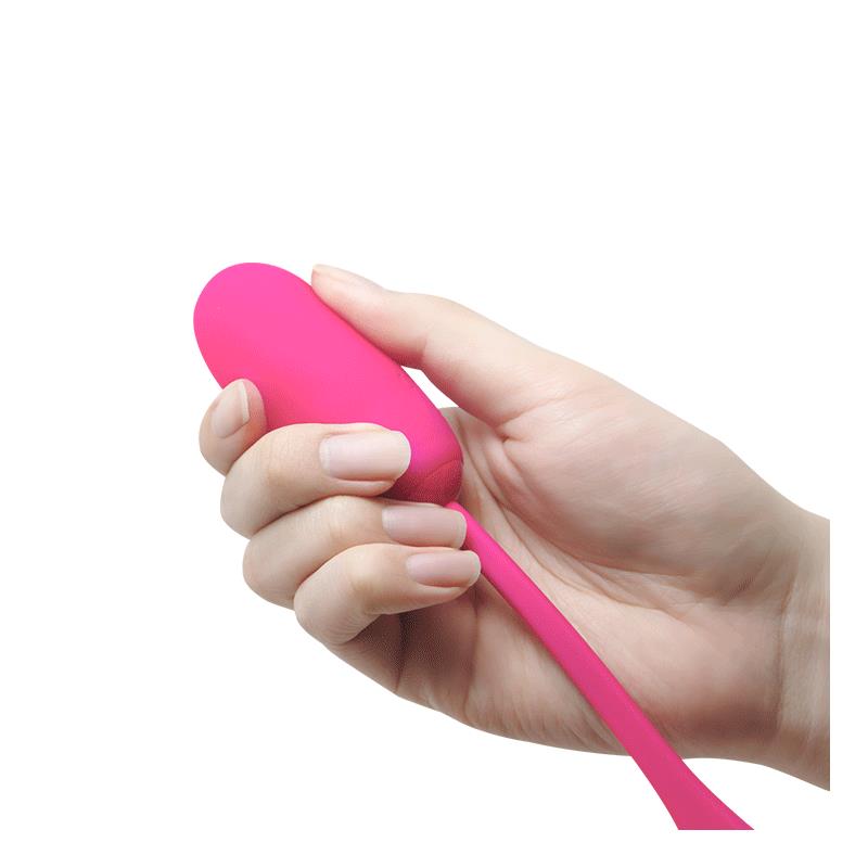 Huevo Vibrador Julius USB Silicona Rosa 4