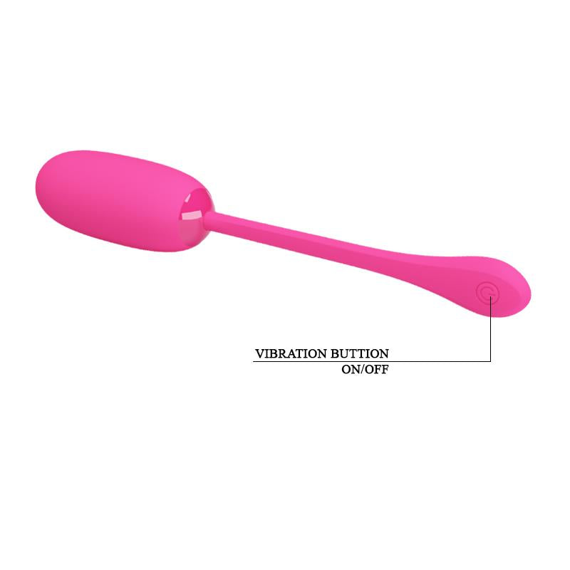 Huevo Vibrador Julius USB Silicona Rosa 5