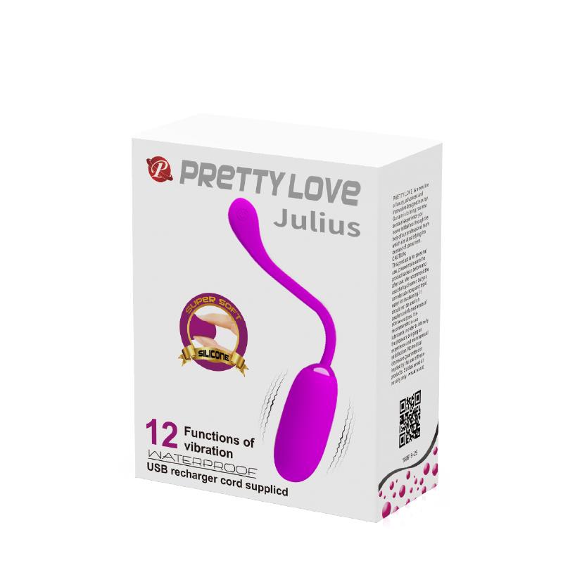 Huevo Vibrador Julius USB Silicona 8