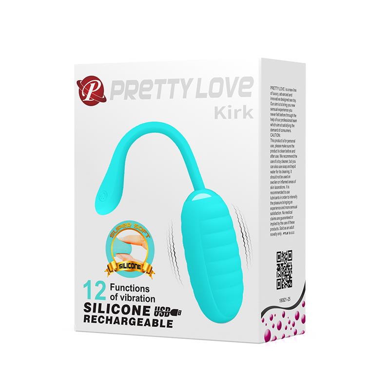 Huevo Vibrador Kirk Silicona USB 9