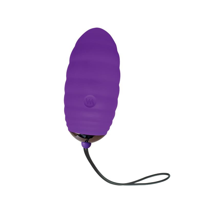 Huevo Vibrador Ocean Breeze 2.0 con Control Remoto Púrpura 2