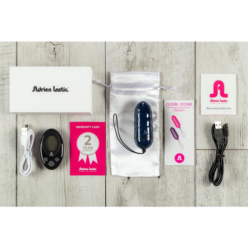 Huevo Vibrador Ocean Storm + Control LRS 4
