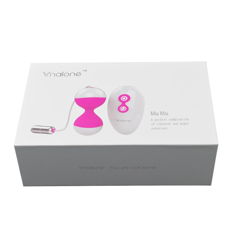 Huevo Vibrador y Bolas Kegel Miu Miu Fuchsia 6