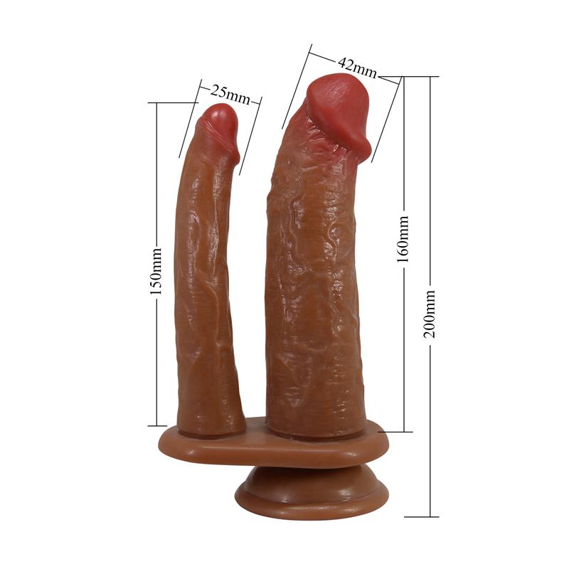 Hulbert Dildo Doble con Vibración