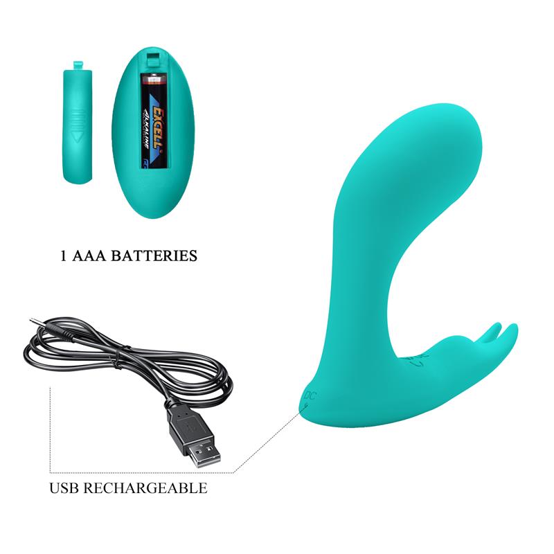 Idabelle Estimulador con Vibración y Pulsación con Control Remoto 7