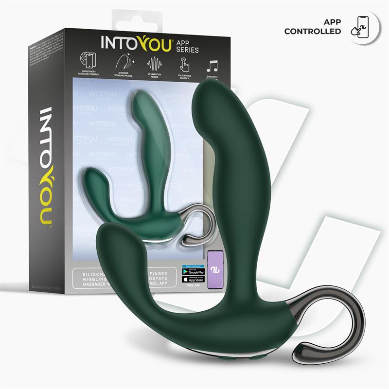 Greeny — Masajeador prostático con movimiento y app, imagen 2