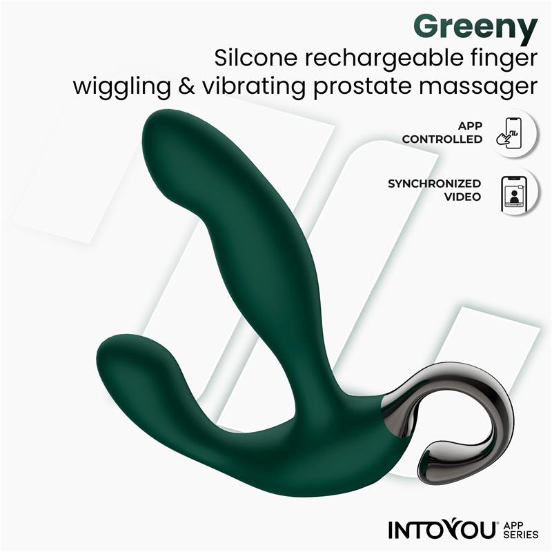 Greeny — Masajeador prostático con movimiento y app, imagen 4