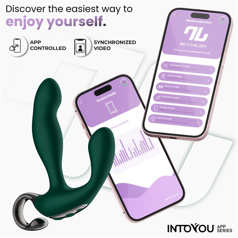 Greeny — Masajeador prostático con movimiento y app, imagen 5