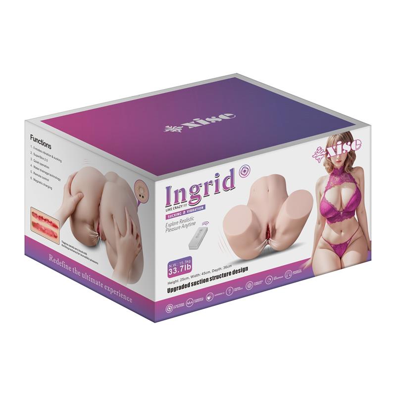 Ingrid Torso con Vibración y Efecto Succion 15.3 kg