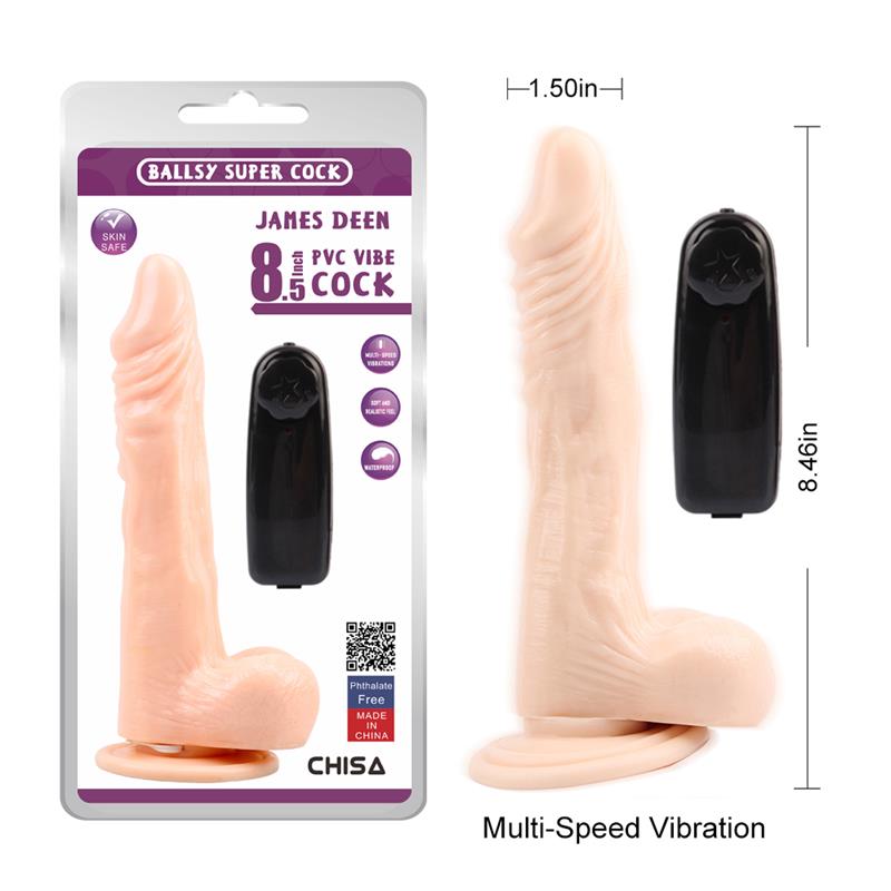 James Deen Vibrador 8.5 - 21.5cm