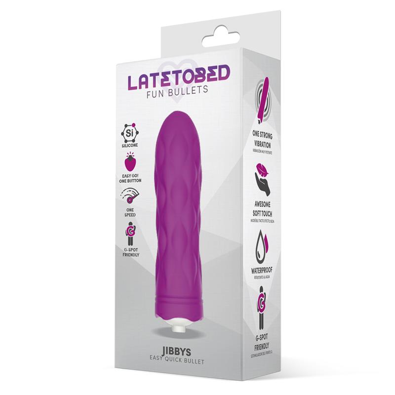 Jibbys Bala Vibradora Easy Quick Silicona Purple 2