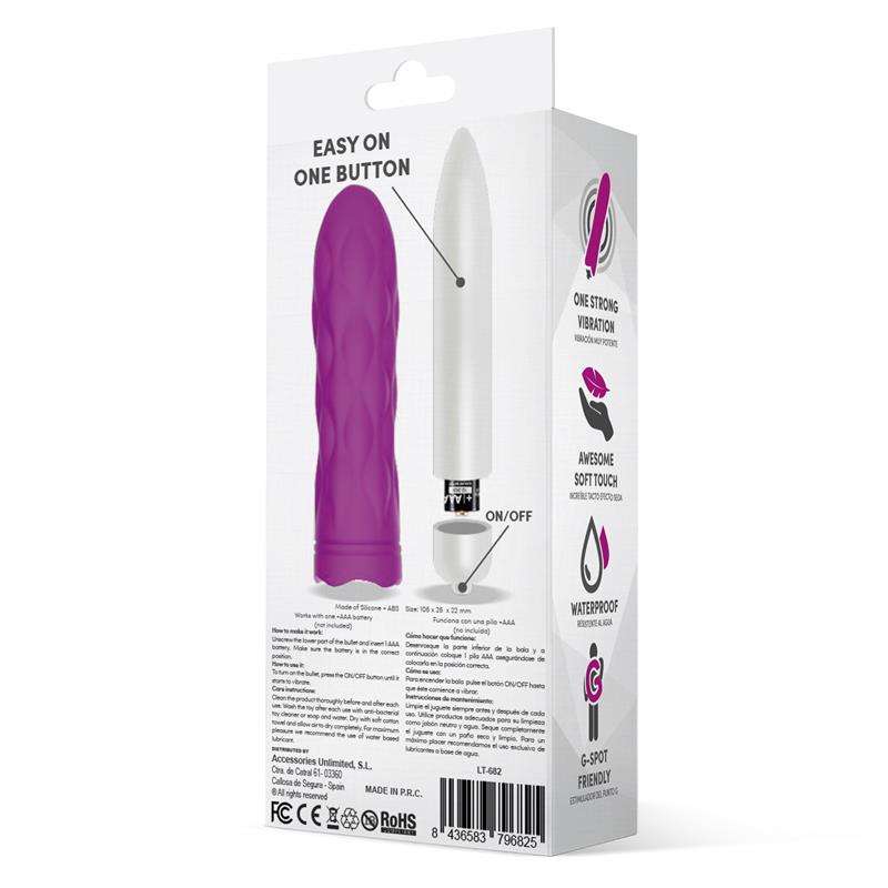 Jibbys Bala Vibradora Easy Quick Silicona Purple 3