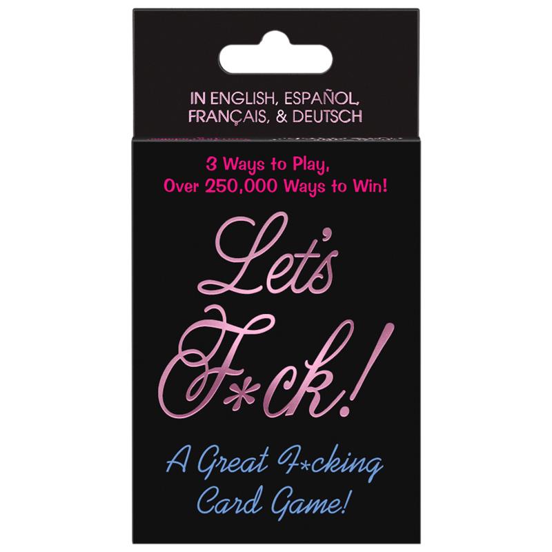Juego de Cartas Lets Fuck Card Game (EN ES DE FR)