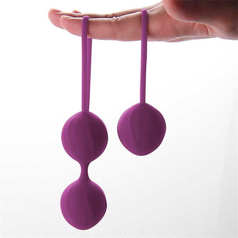 Kelly Bolas Kegel Silicona Púpura 3