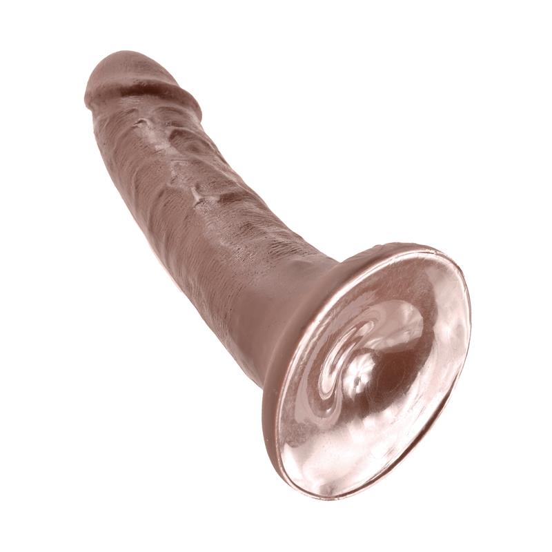 King Cock Pene de 6 - Color Marrón