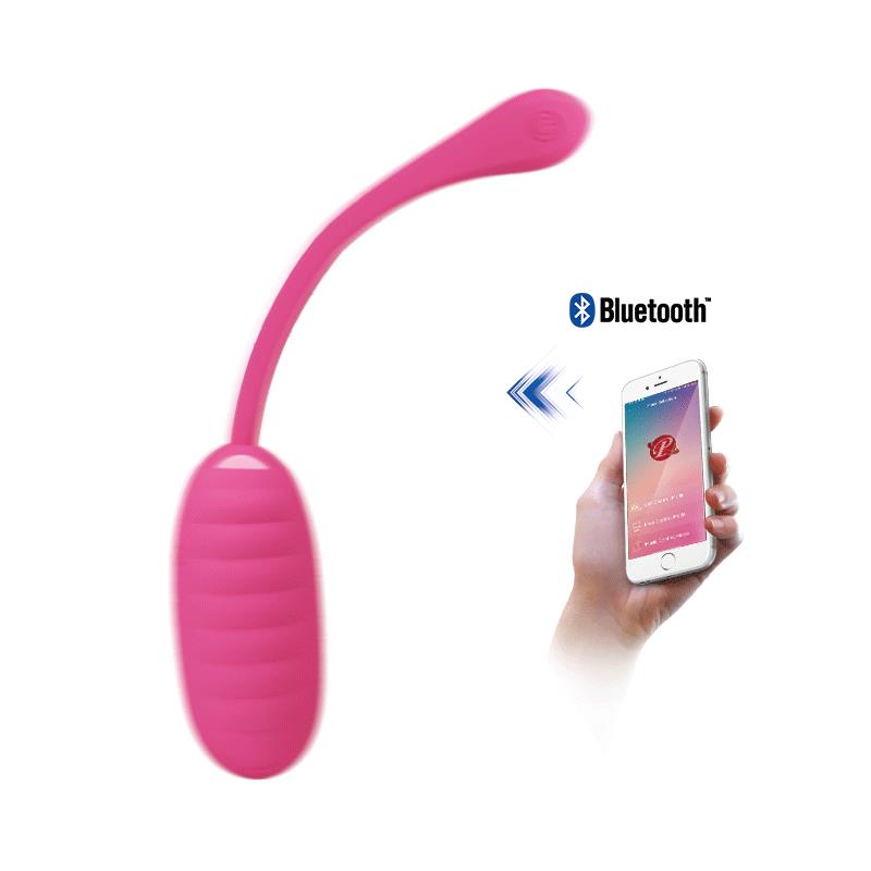 Kirk Huevo Vibrador con APP Movil Silcona USB 6