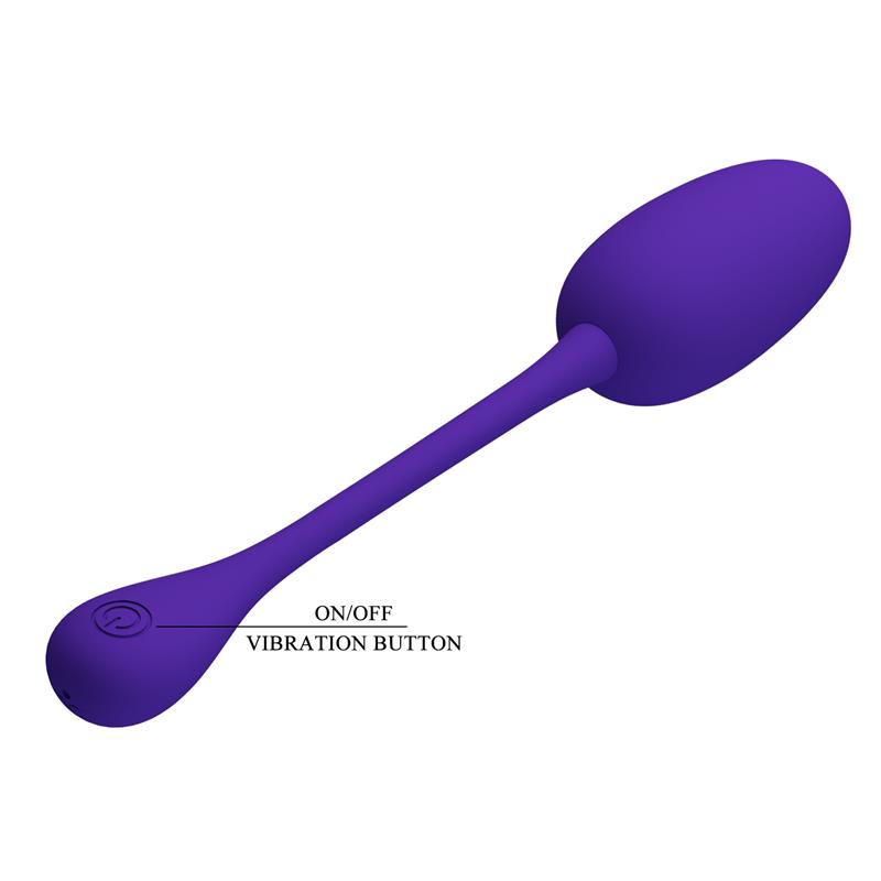Knucker Huevo Vibrador Púrpura 8