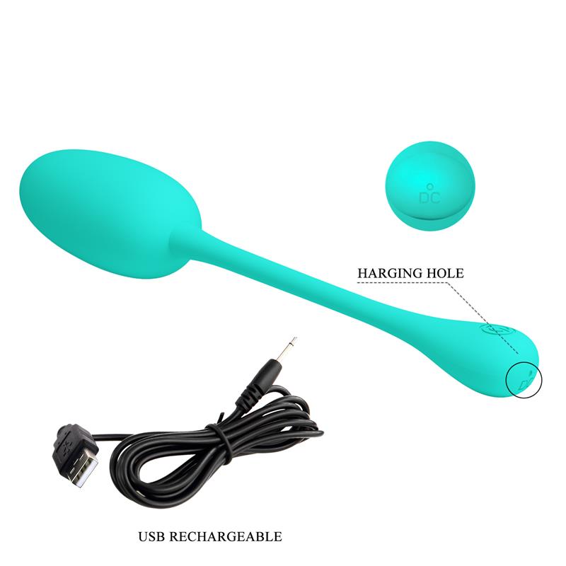 Knucker Huevo Vibrador Verde 9