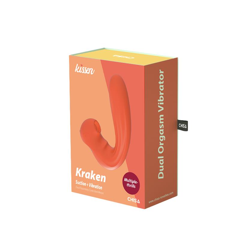 Kraken Vibrador con Succion