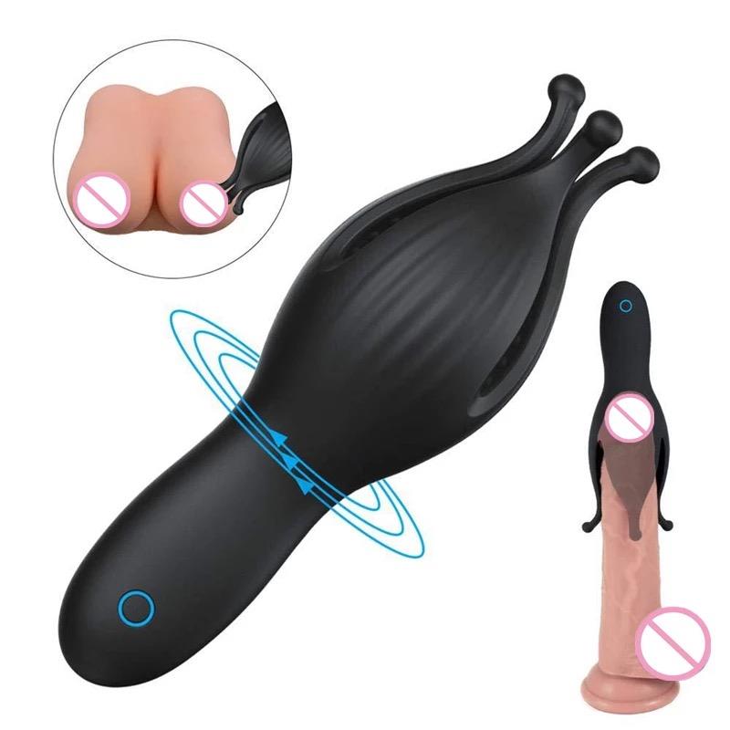 Krone Copa Masturbadora para el Pene Silicona USB 9