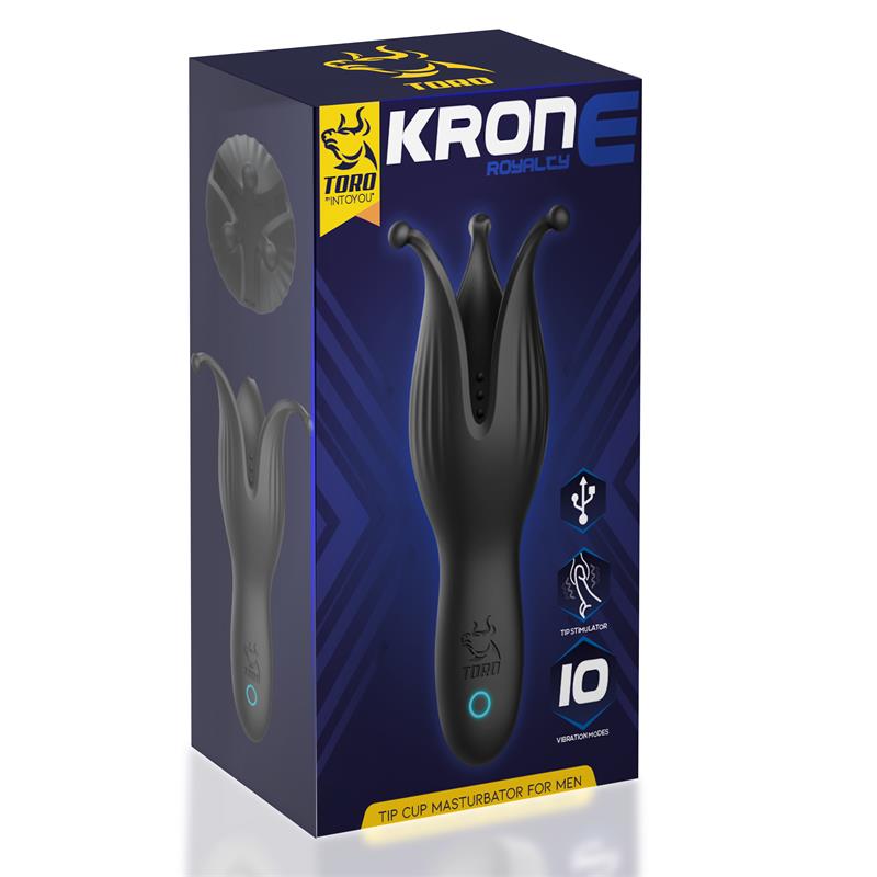 Krone Copa Masturbadora para el Pene Silicona USB 6