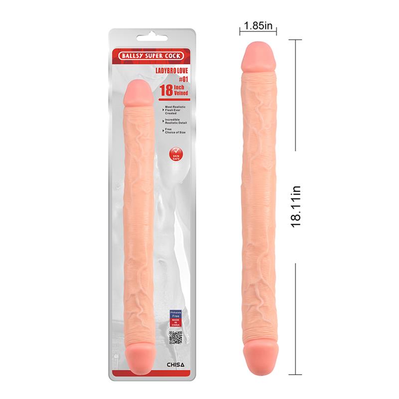 Ladybro Love Dildo Doble No.01 18 - 46cm