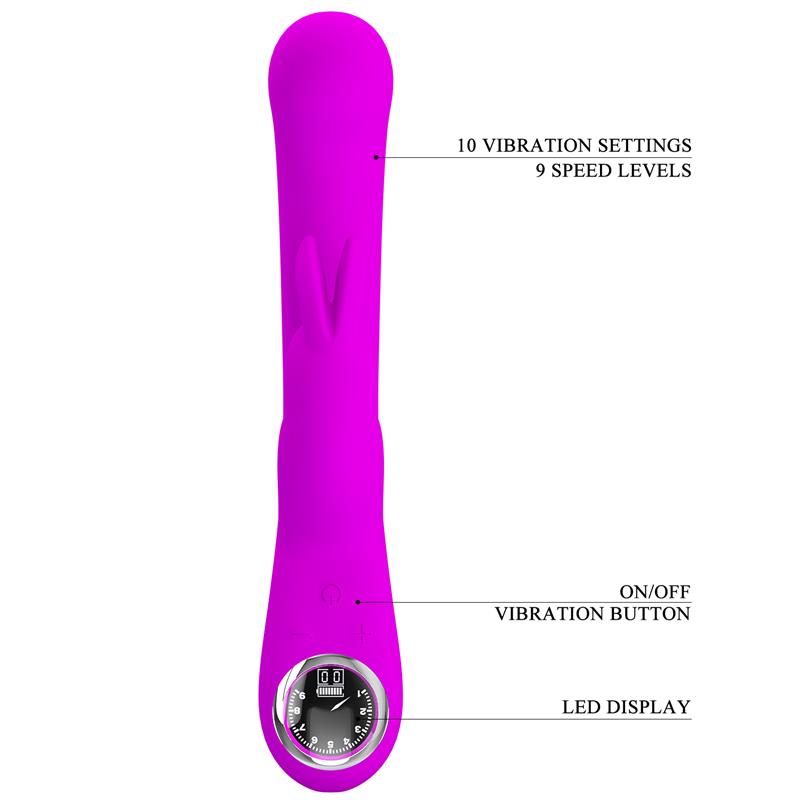 Lamar Vibrador Punto-G Violeta 9