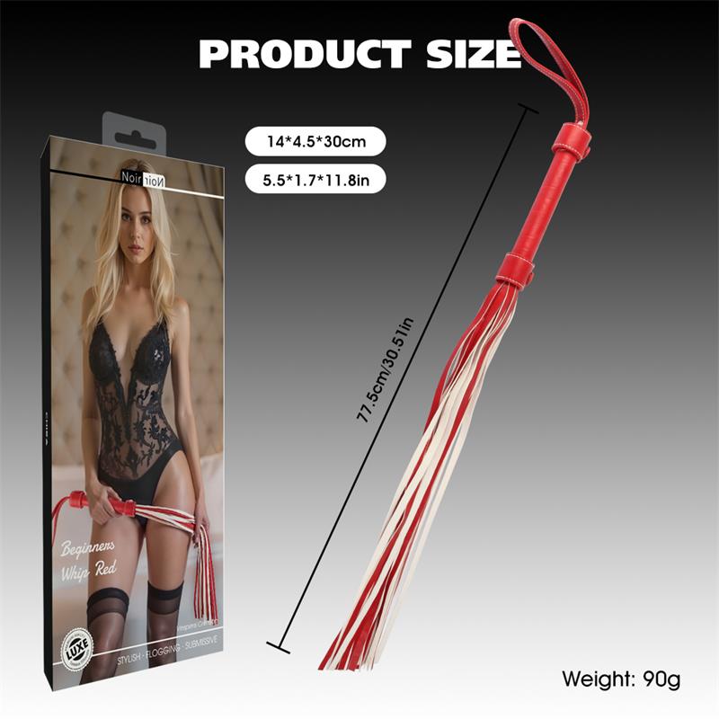 Látigo para Principiantes 77.5 cm Rojo/Blanco