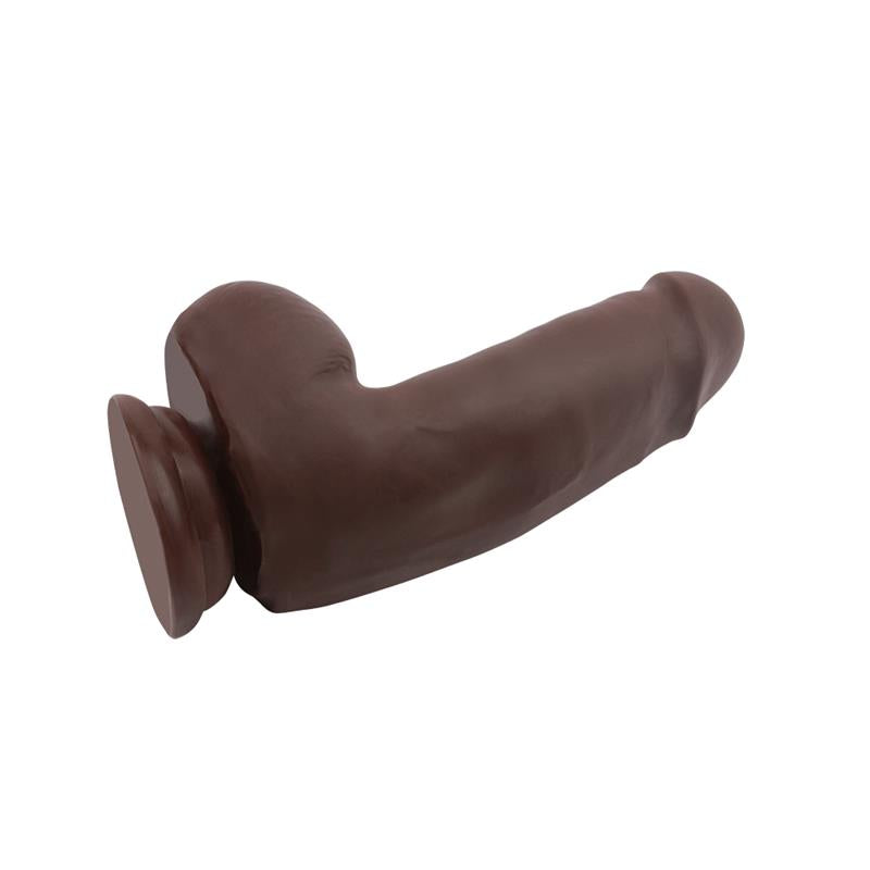 Lecher Dildo Dual Density Marrón 18cm