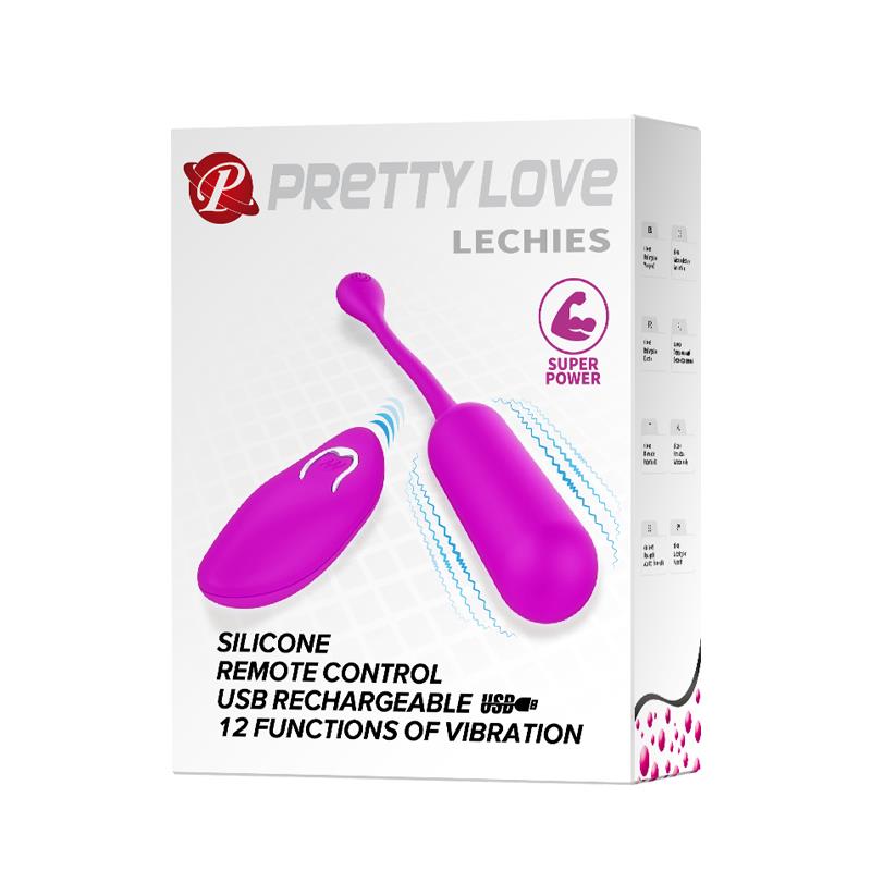 Lechies Huevo Vibrador con Control Remoto USB 8