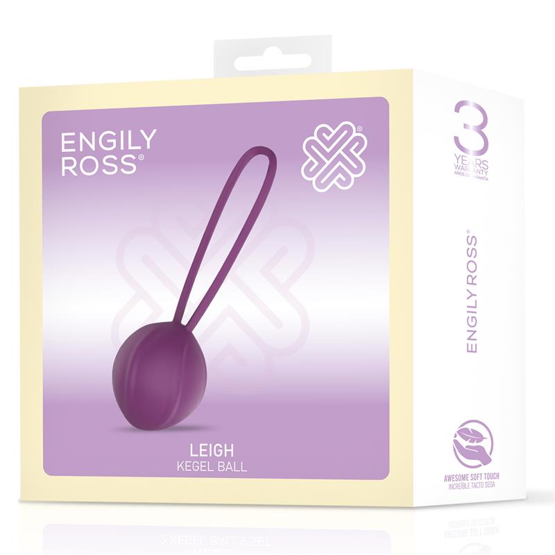 Leigh Bola Kegel Silicona Púrpura 4