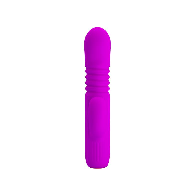 Leopold Vibrador con Función de Movimiento USB Silicona 3