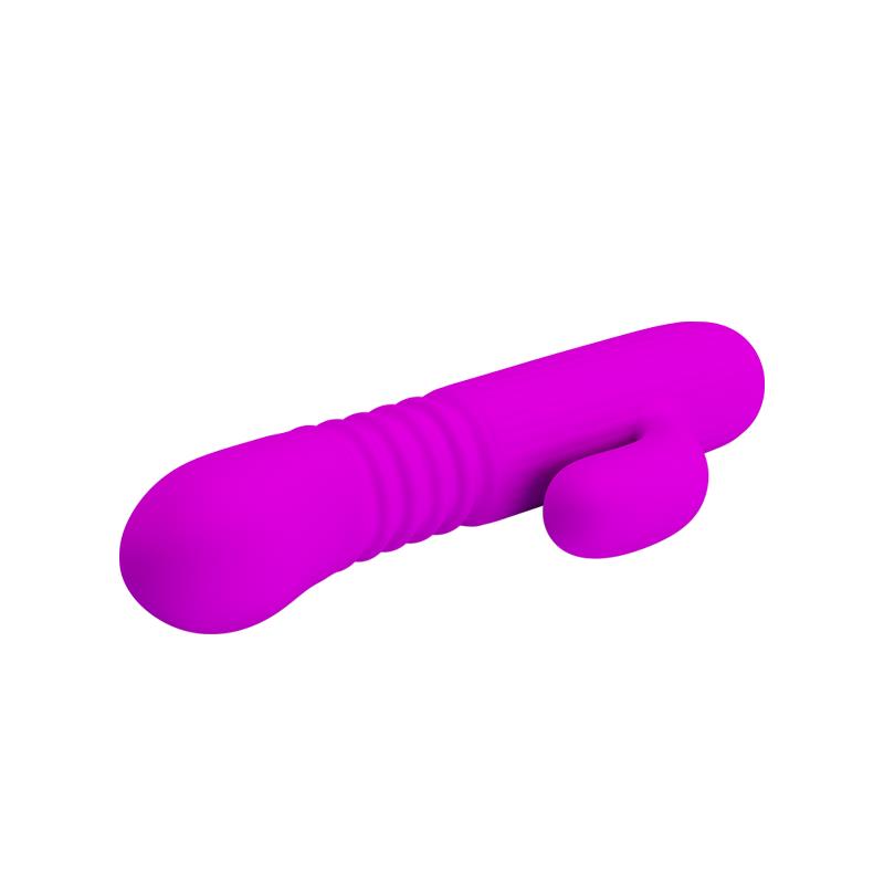 Leopold Vibrador con Función de Movimiento USB Silicona 4