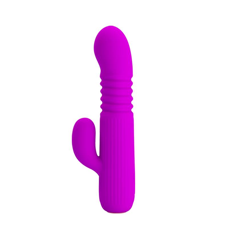 Leopold Vibrador con Función de Movimiento USB Silicona 5