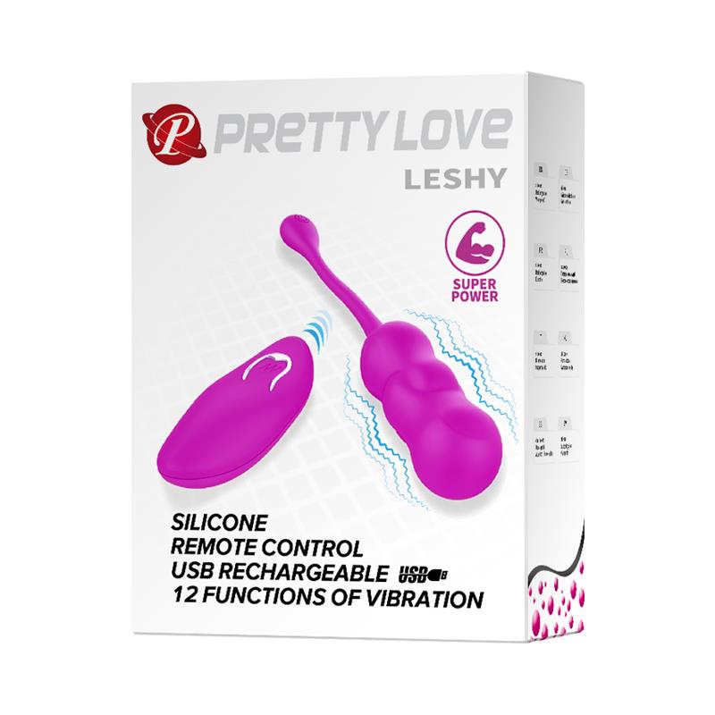 Leshy Huevo Vibrador con Control Remoto USB 8