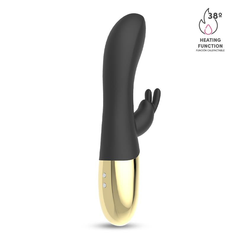 Leums Vibrador Rabbit con Función de Calor Punto G USB Magnético