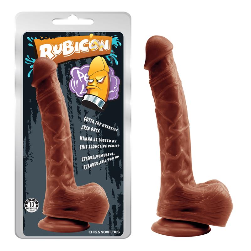 Leviathan Dildo 10 - 25cm Marrón