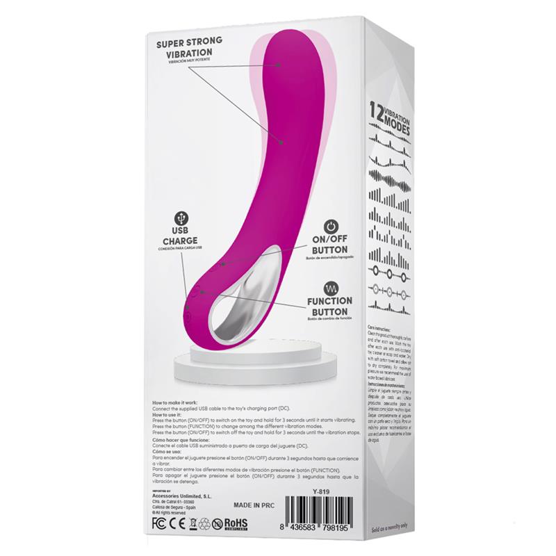 Liam Vibrador USB Silicona 3