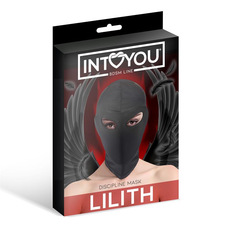 Lilith Máscara de Incógnito con Abertura en los Ojos Negro 3