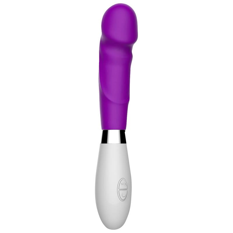 Louver Vibrador Silicona Púrpura 4