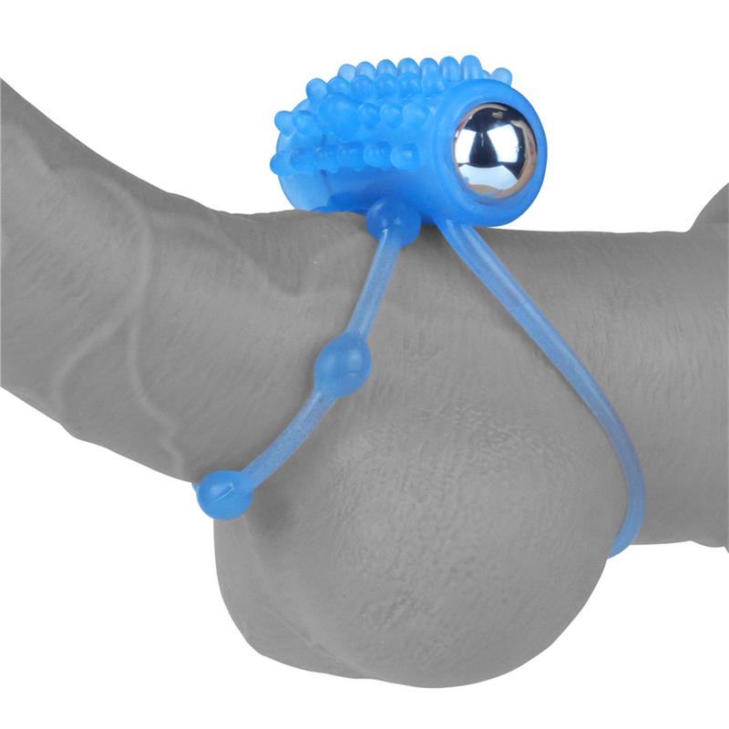 Lumino Play Anillo Vibrador Luz Azul 5