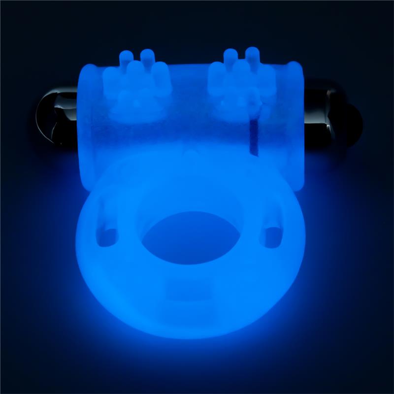 Lumino Play Anillo Vibrador Luz Azul 2