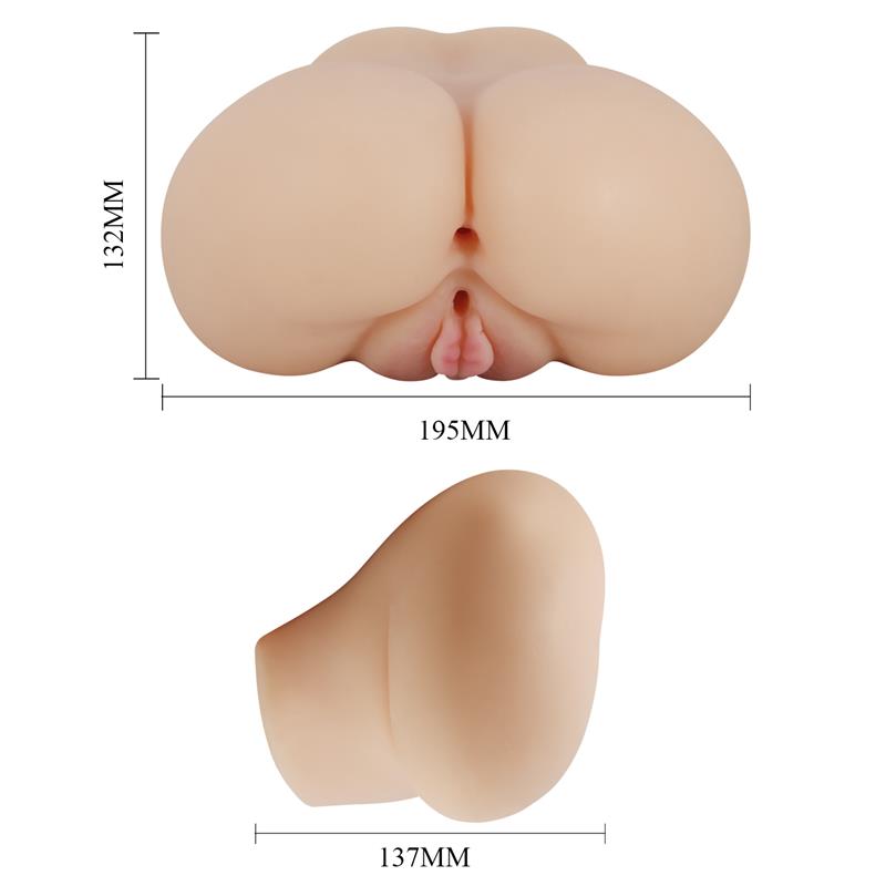 Luna Masturbador Vagina y Ano con Vibración