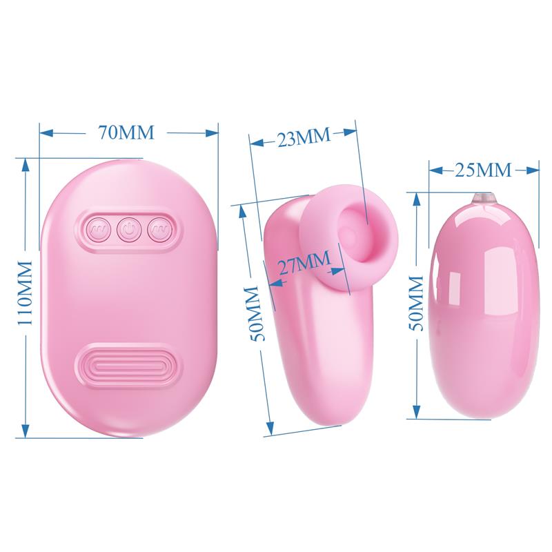 Magic Box Huevo Vibrador y Estimulador con Tapping 8