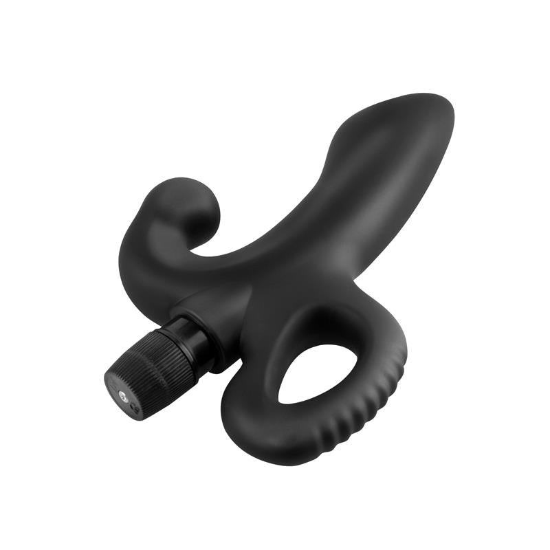 Masajeador de Próstata con Vibración Negro