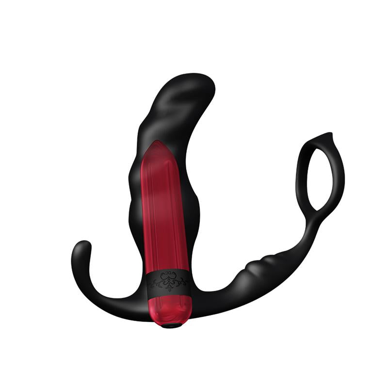 Masajeador Prostática y Plug Anal 2 en 1 con Vibración 3